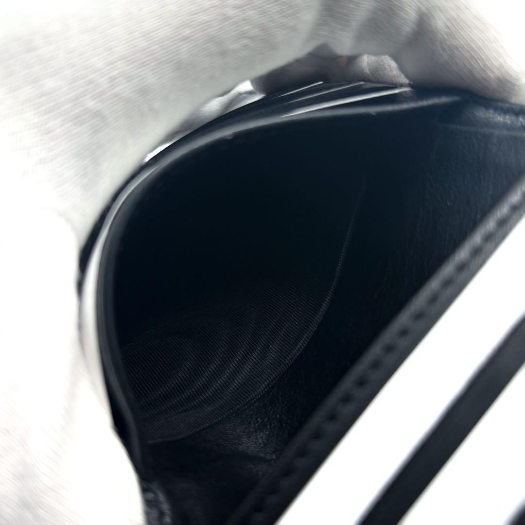 【美品✨】シャネル 財布 ココステッチ キャビア Wホック 二つ折 BL 黒