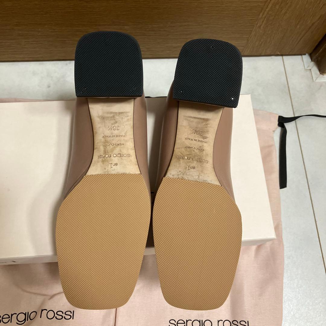 さ*ぼ様 セルジオロッシ　ピンクベージュSR1　23.5