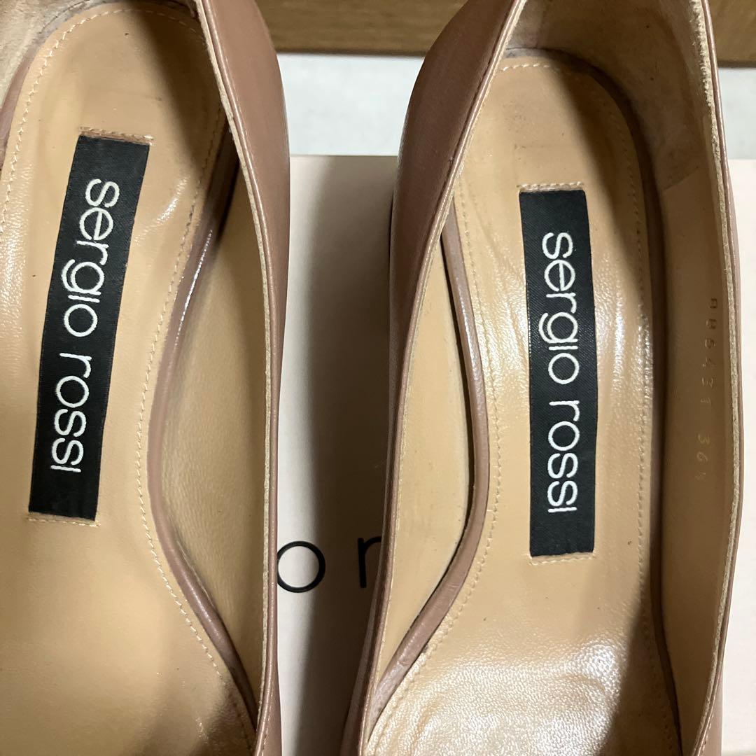 さ*ぼ様 セルジオロッシ　ピンクベージュSR1　23.5