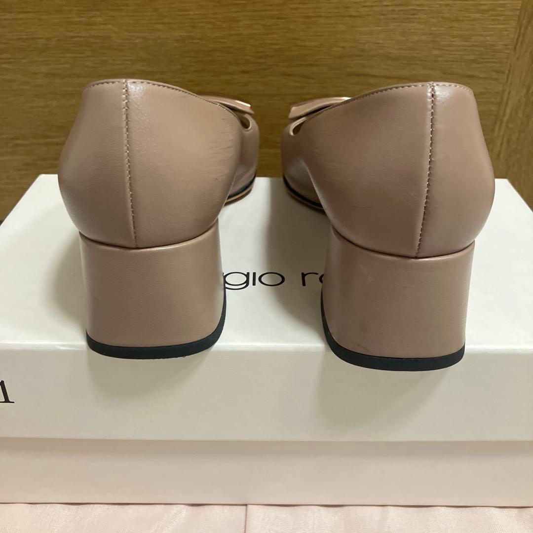 さ*ぼ様 セルジオロッシ　ピンクベージュSR1　23.5