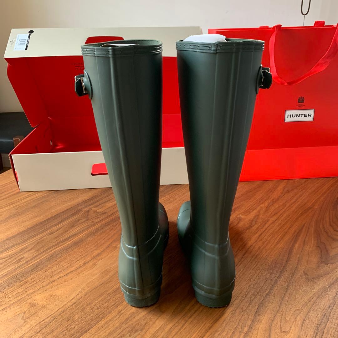 ハンター　メンズ　トールレインブーツ28㎝　ダークオリーブ