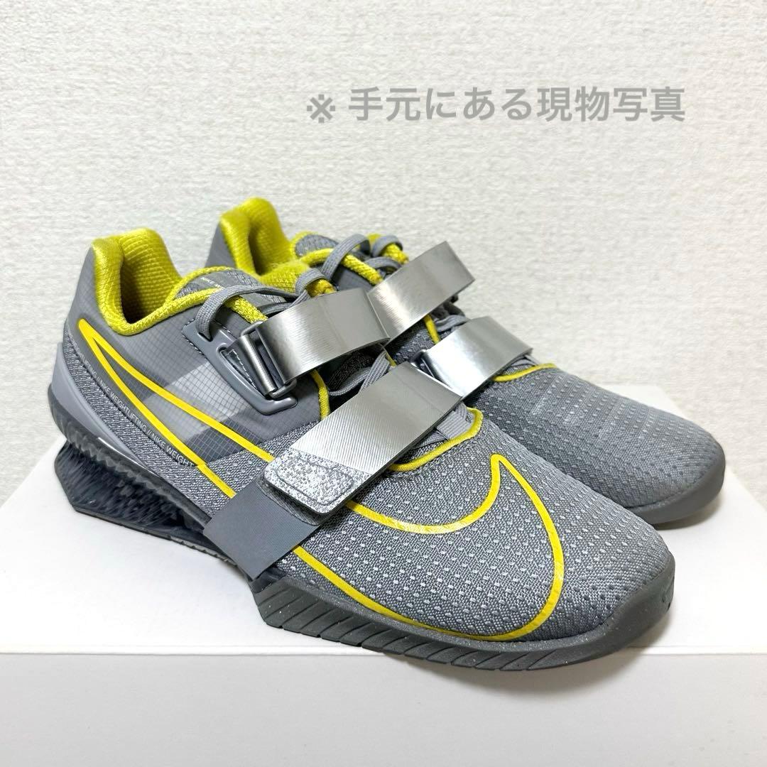 ナイキ 29.5 ロマレオス ウェイトリフティング シューズ 筋トレ 重量挙げ