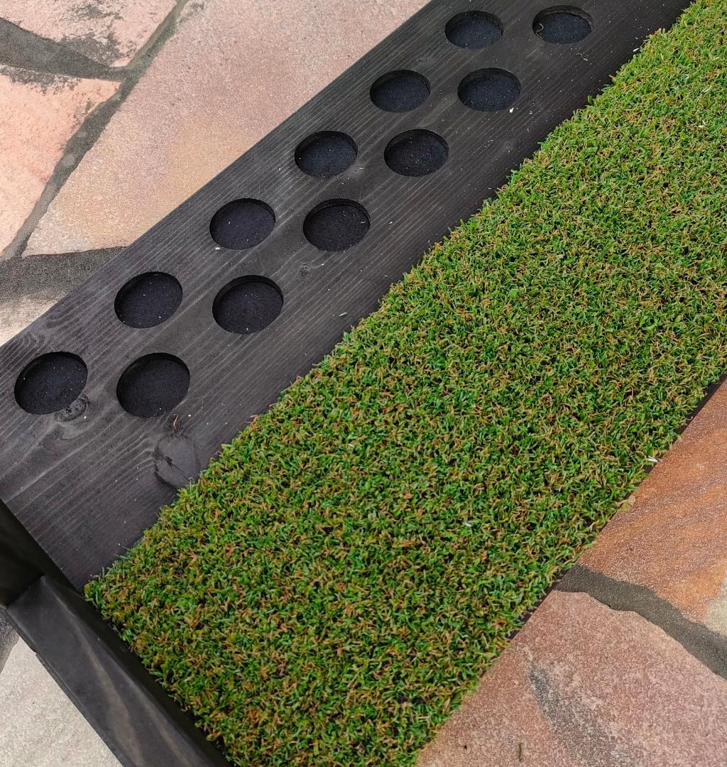 ゴルフクラブスタンド13本＋7本　塗装仕上、色選べます【完成品でお届け】