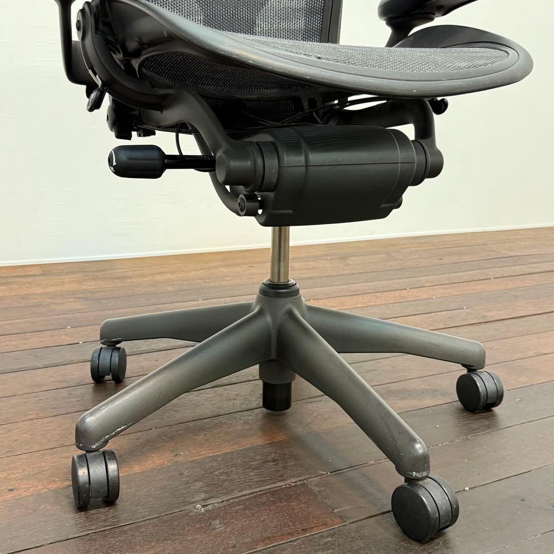 H110K2 ハーマンミラー アーロンチェア B タキシードメッシュ