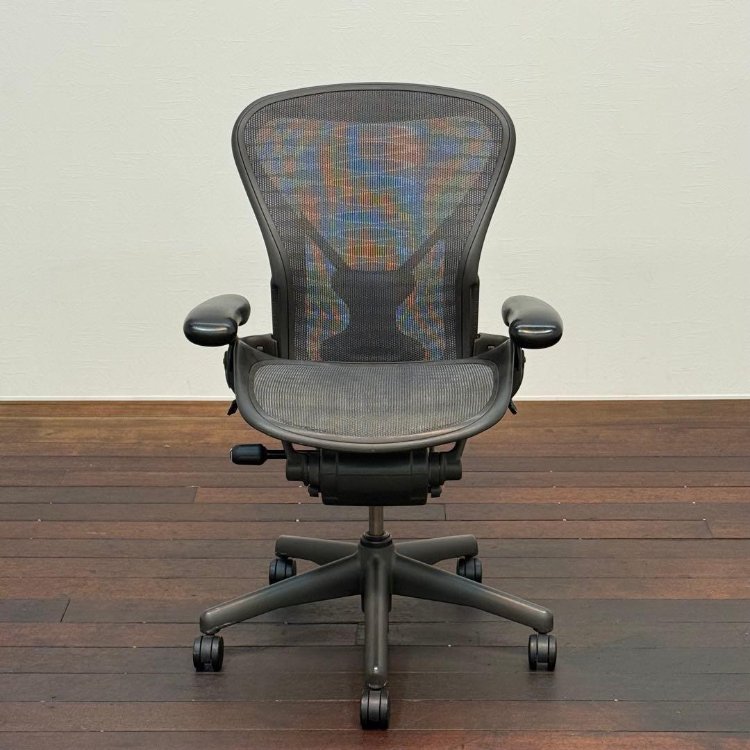 H110K2 ハーマンミラー アーロンチェア B タキシードメッシュ