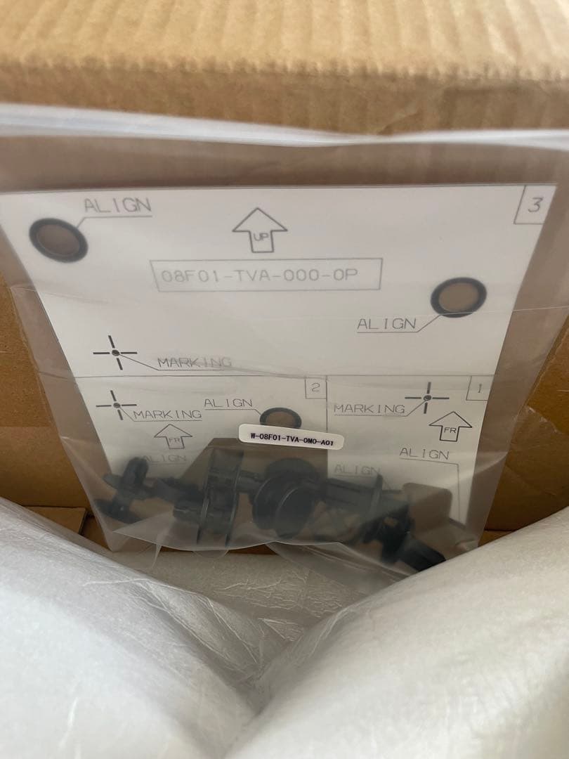 アコードCV3 ホンダ純正Modulo ロアスカートフロント左右セット ホワイト