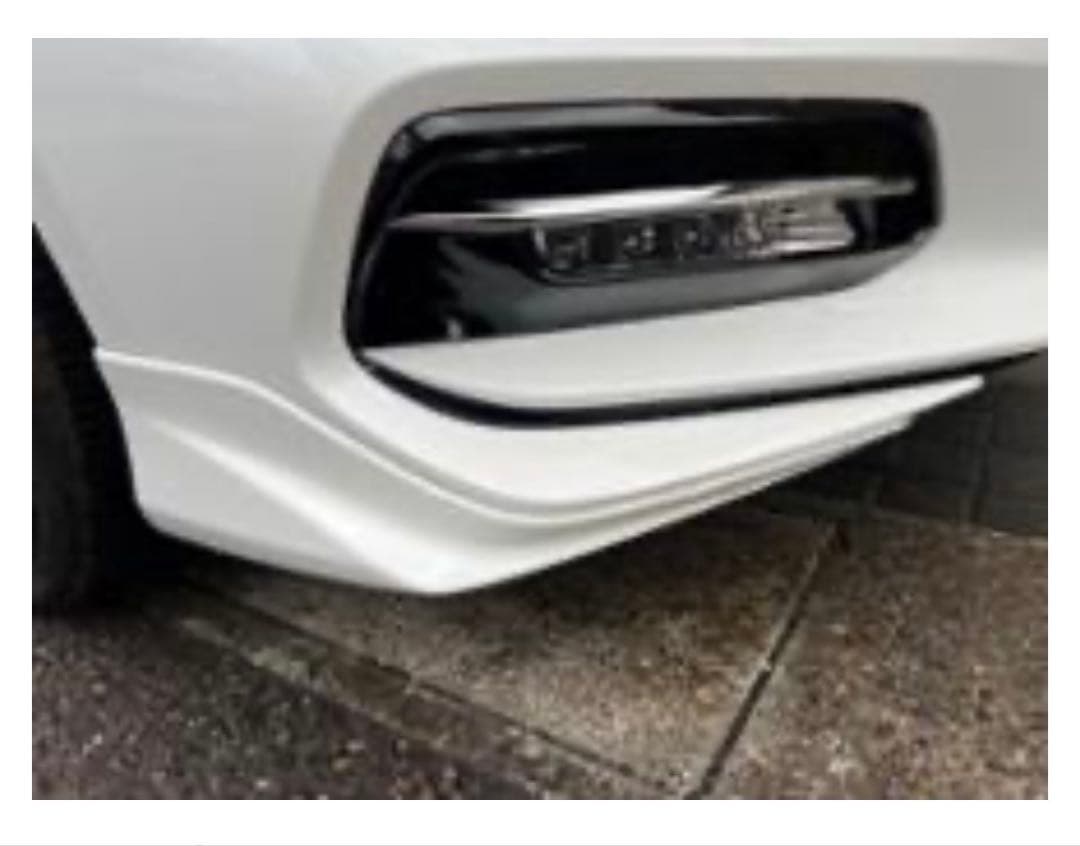 アコードCV3 ホンダ純正Modulo ロアスカートフロント左右セット ホワイト