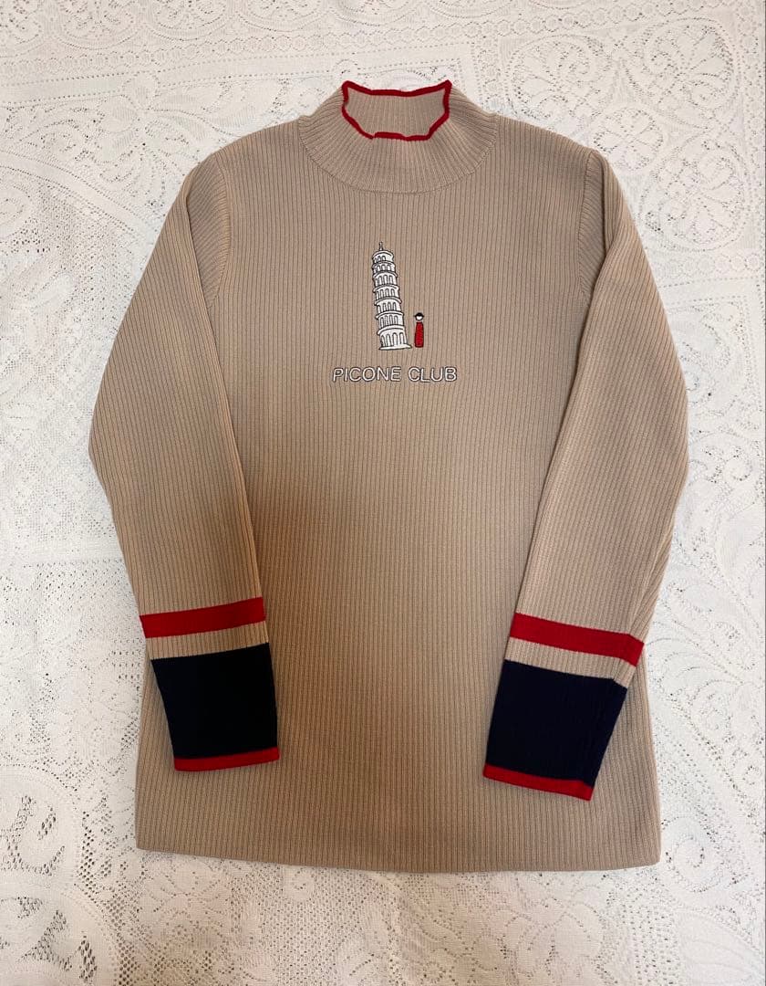 最終価格　ピッコーネクラブ　ニット、ハイネックプルオーバー