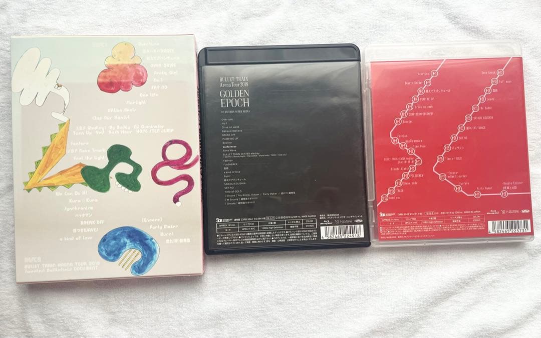 超特急 LIVE DVD BluRay 3点セット