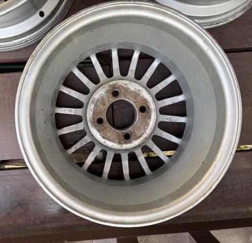 越*前様 14インチ スポークデザインホイール 4本セット pcd100 4穴