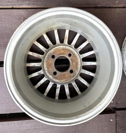 越*前様 14インチ スポークデザインホイール 4本セット pcd100 4穴