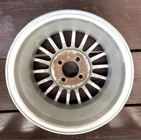 越*前様 14インチ スポークデザインホイール 4本セット pcd100 4穴