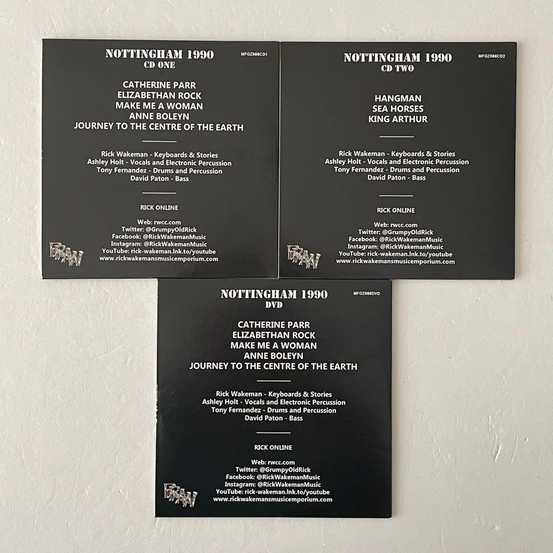 希少 入手困難 リック・ウェイクマン 10CD+5DVD BOX