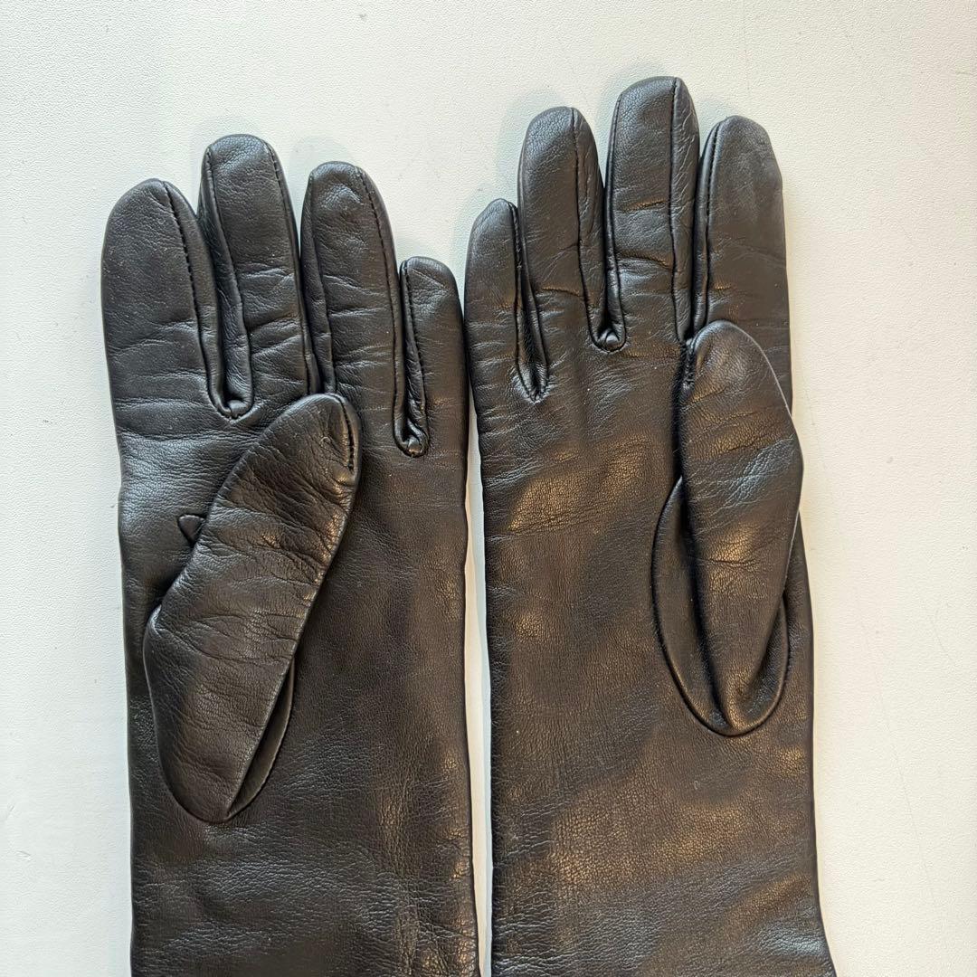 .*.様 【未使用】Gala Gloves ガラ グローブス 本革ロング手袋　黒