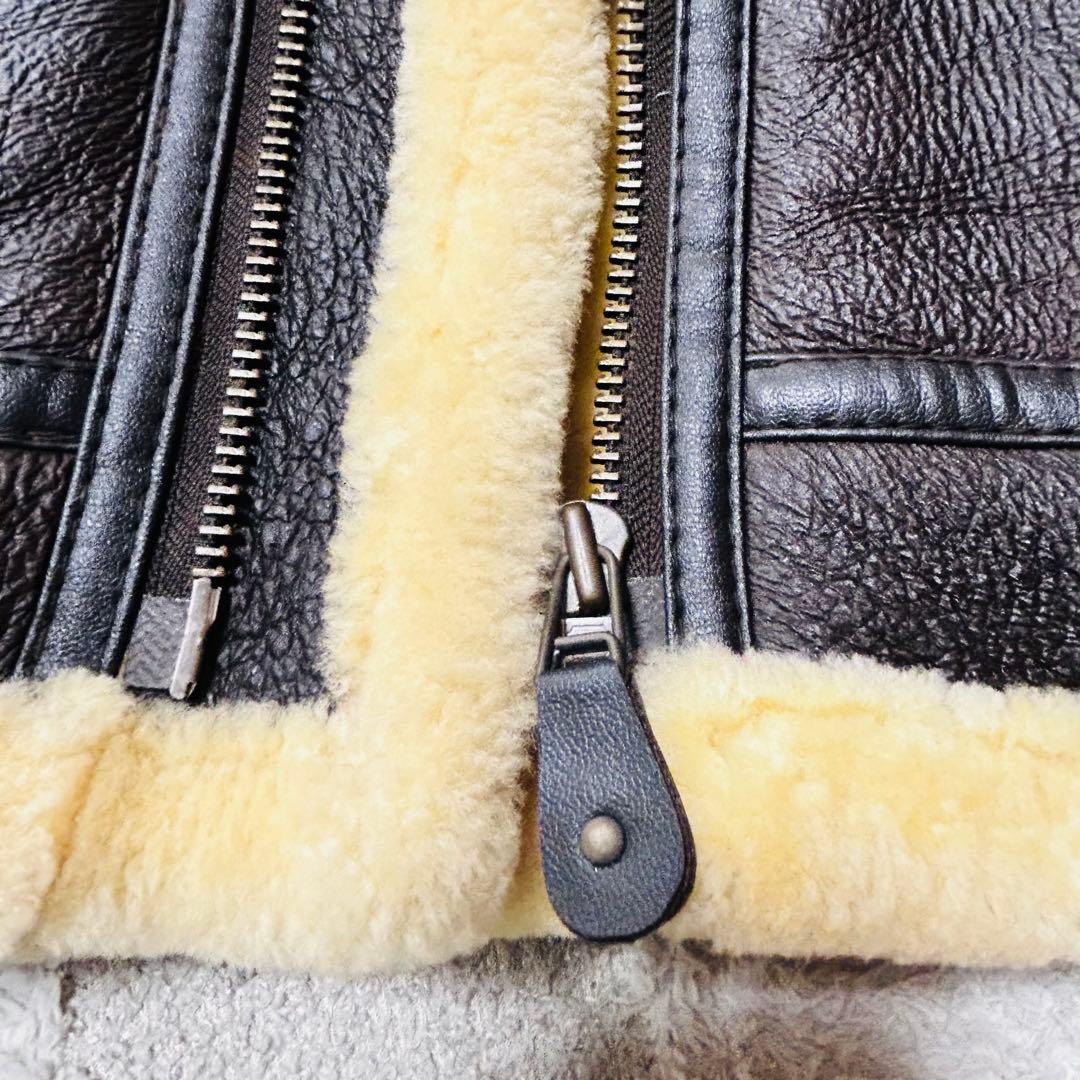 ヴィンテージ B-3 リアルムートン フライトジャケット Sサイズ