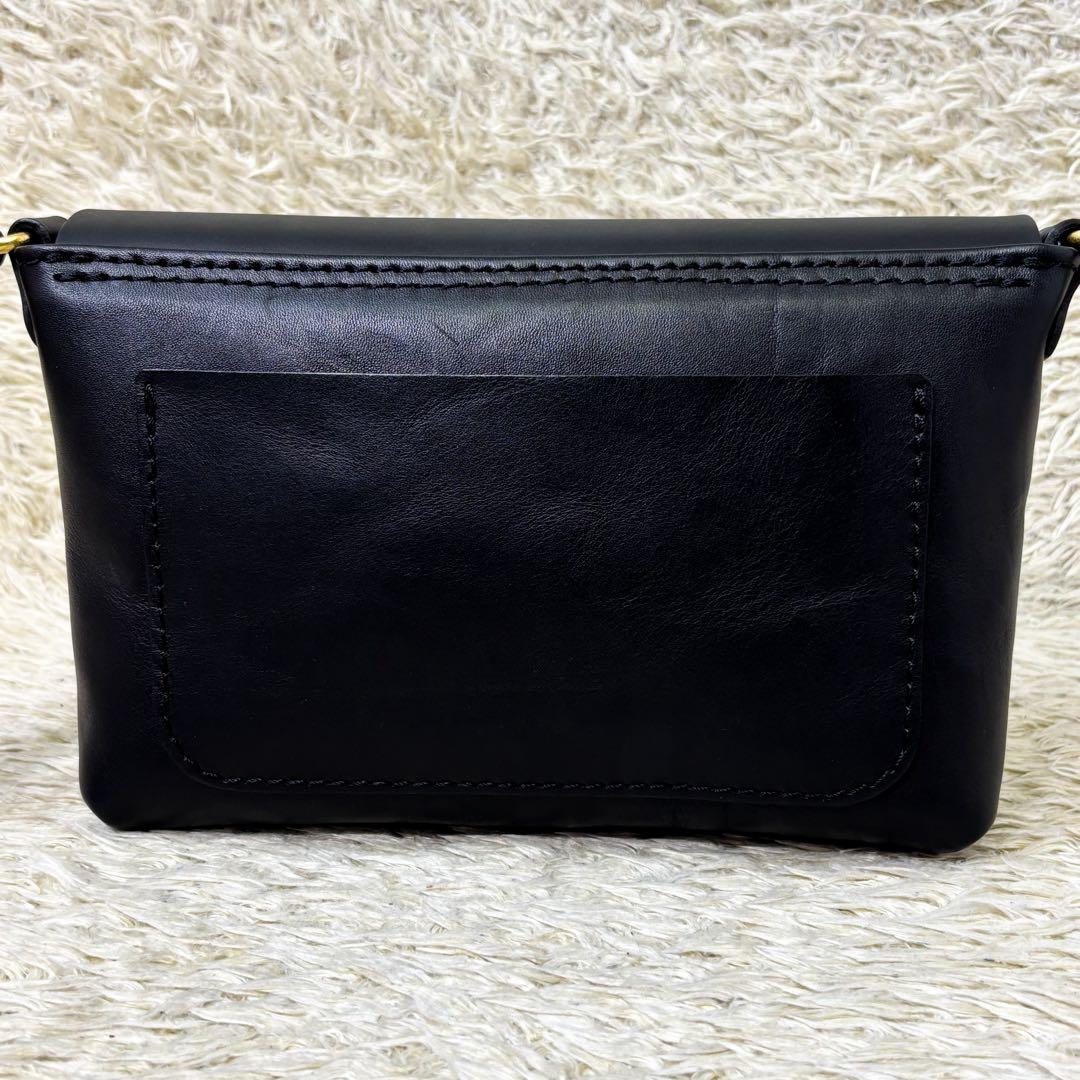 【極美品】ヘルツ ライトミニショルダー ブラック 黒 クロスボディ 斜め掛け