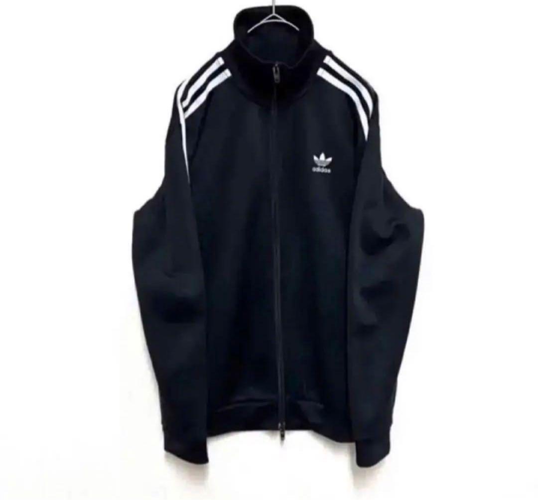 【ビッグサイズXO‼️】adidasベッケンバウアージャージ 黒 常田大希 古着