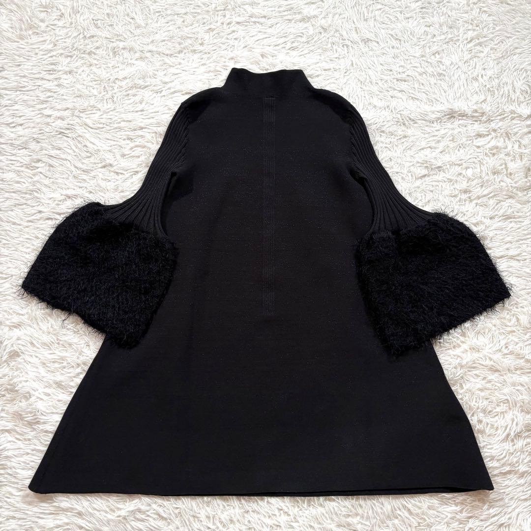 美品✨CFCL ベルスリーブ　ニット　ワンピース　ドレス