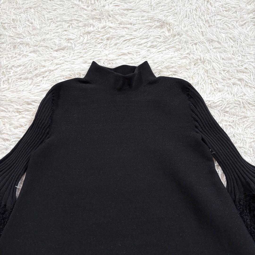 美品✨CFCL ベルスリーブ　ニット　ワンピース　ドレス