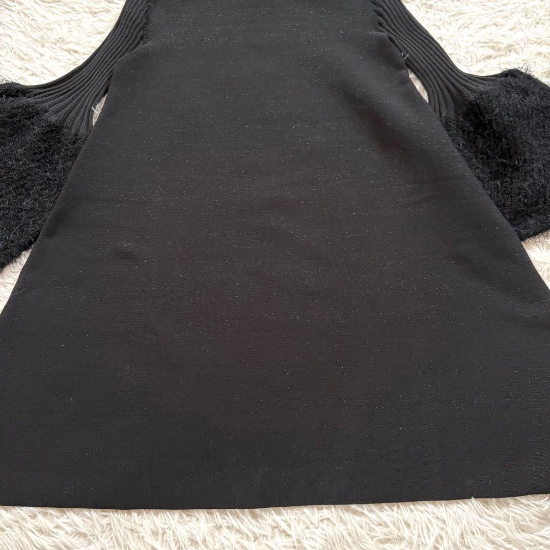 美品✨CFCL ベルスリーブ　ニット　ワンピース　ドレス