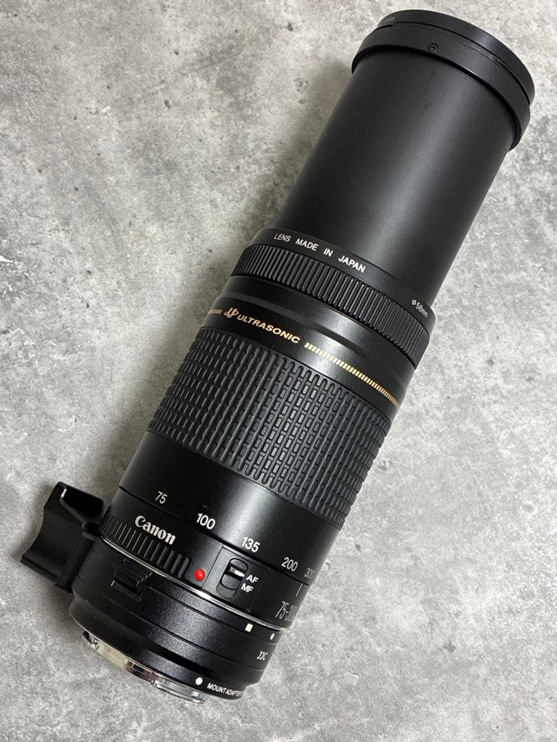 ⭐️美品⭐️Canon EF 75-300 USM & EF-EOS M アダプター