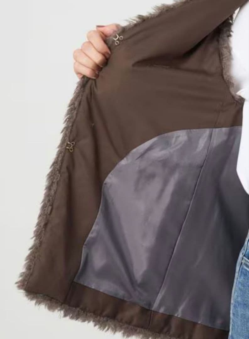 【美品！】ユナイテッドアローズ ボアベストベスト