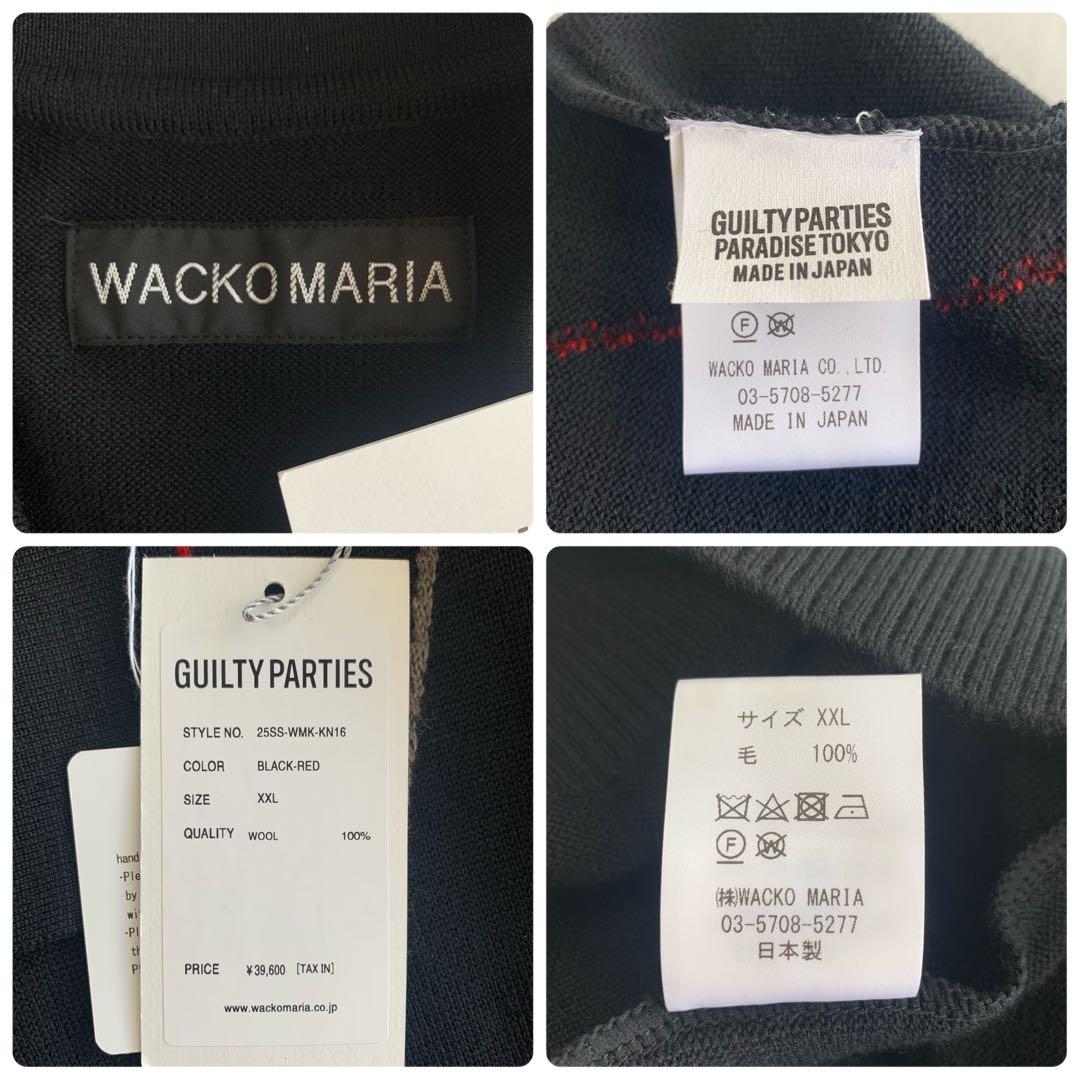 【WACKOMARIA】KNIT POLO SHIRT／新品タグ付／送料込