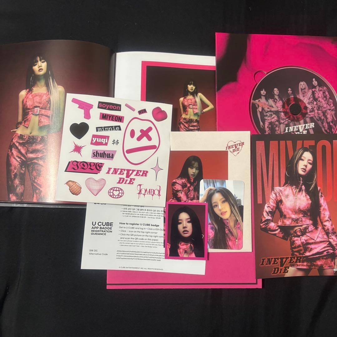 【レア】 (G)I-DLE CHILLver 直筆サイン 廃盤商品