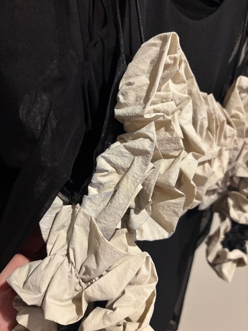 【ANDRESD】 ラッフルビスチェ パンツドレス 3点セット 結婚式 S