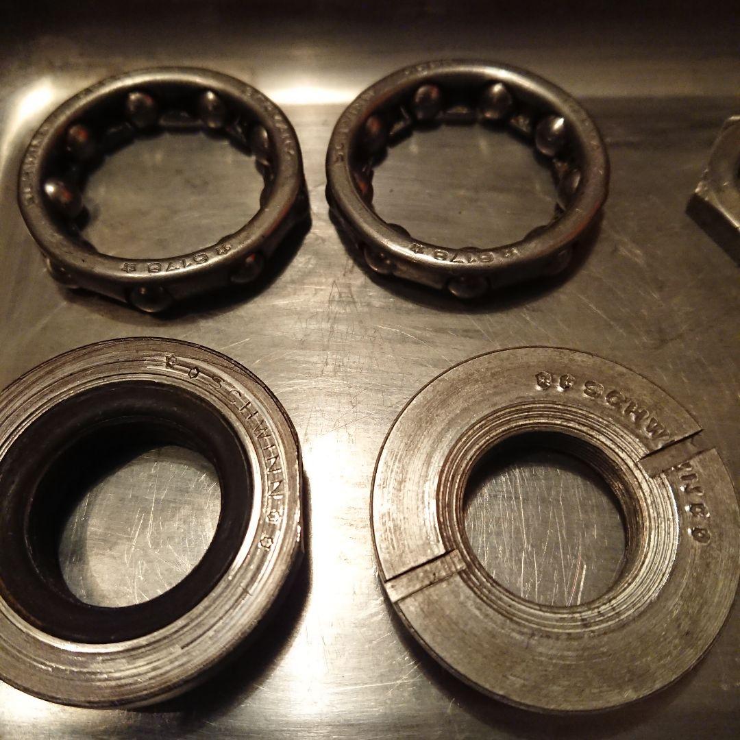 60s schwinn オリジナル クランク一式 クルーザー BMX