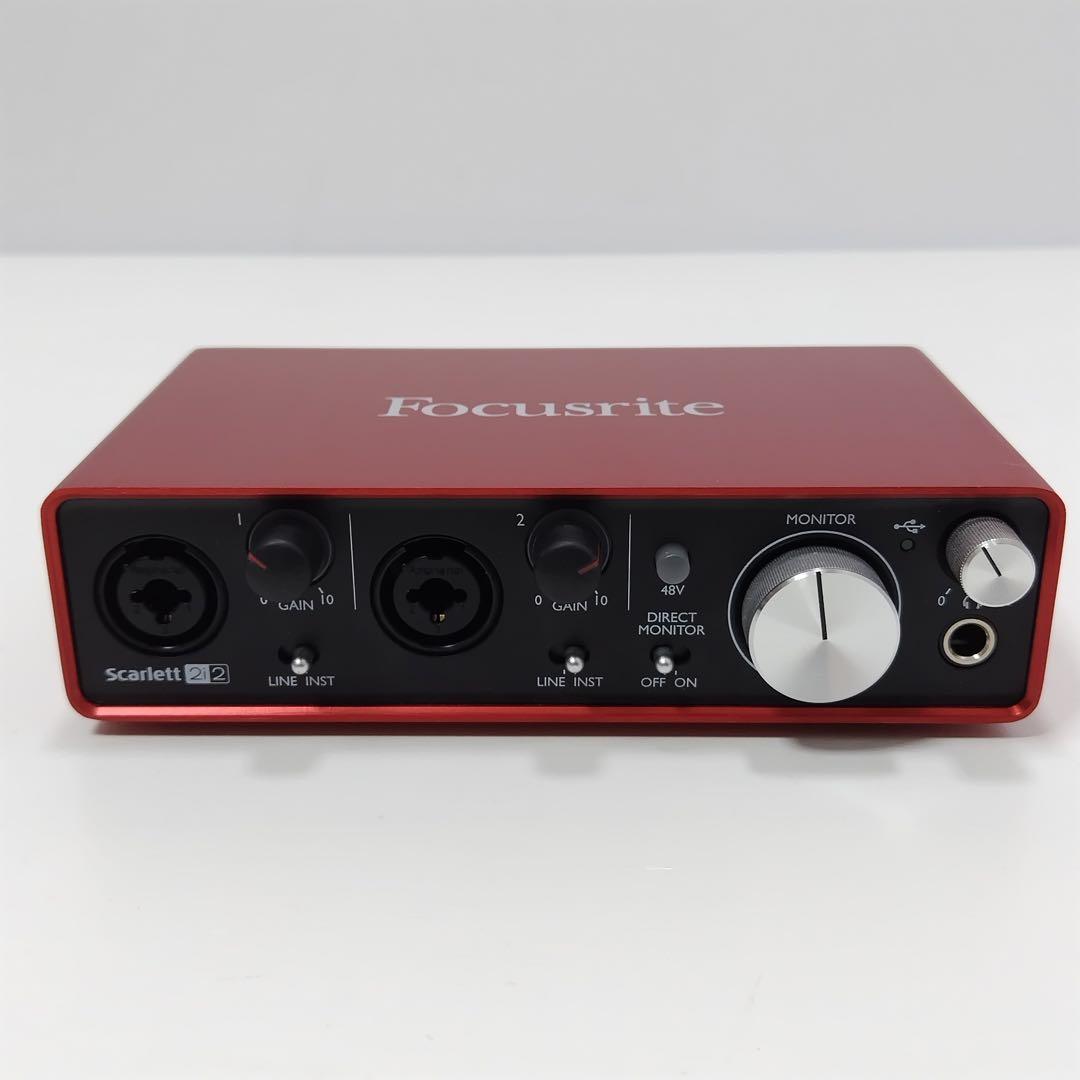 DTM・DAW Focusrite Scarlett 2i2 studio