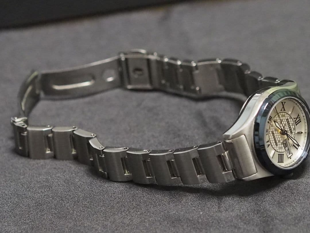 シチズン 機械式腕時計 深雪 (みゆき) ステンレスバンド仕様(革バンド付属)