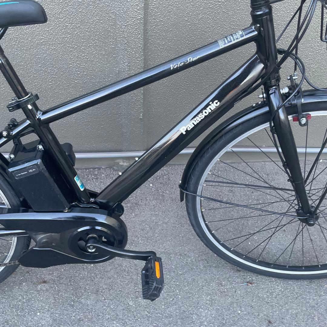 ファニア專用パナソニック 電動アシスト自転車スポーツ型16Ah ブラック