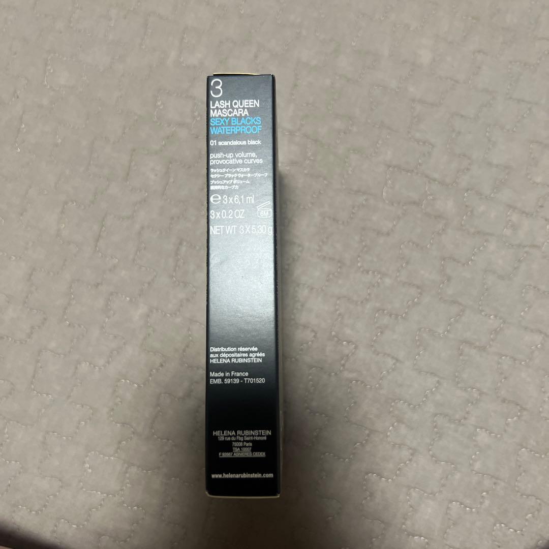 ヘレナ ルビンスタイン ラッシュクイーン マスカラ セクシーブラック 3本セット