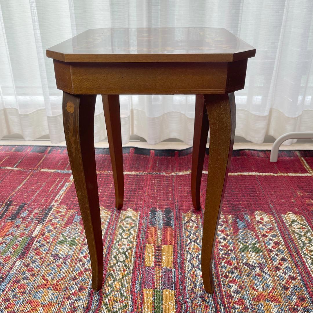 k*e様 REUGE イタリア製 オルゴール付き コンソールテーブル サイドテー