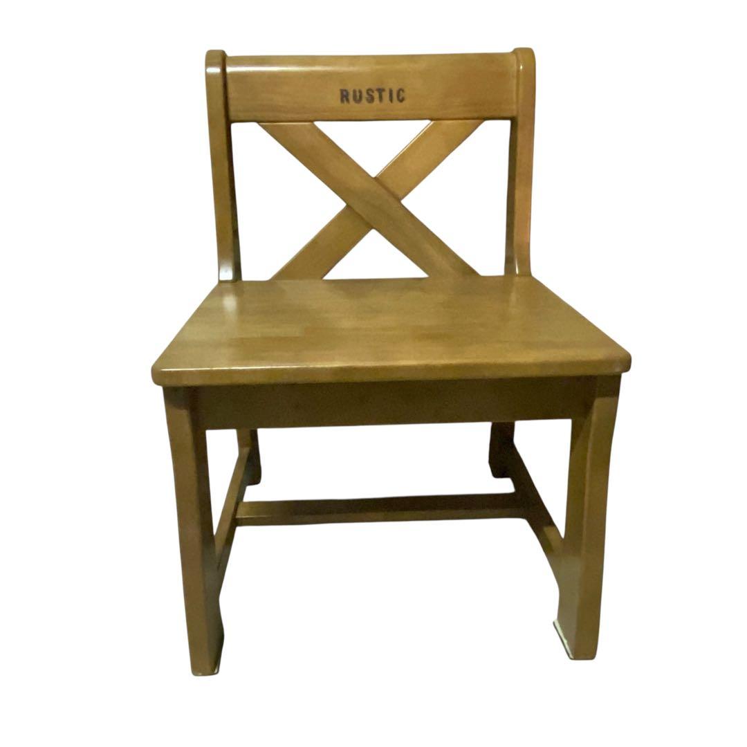 【メ0823-33】カリモク ルスティック ダイニングチェア