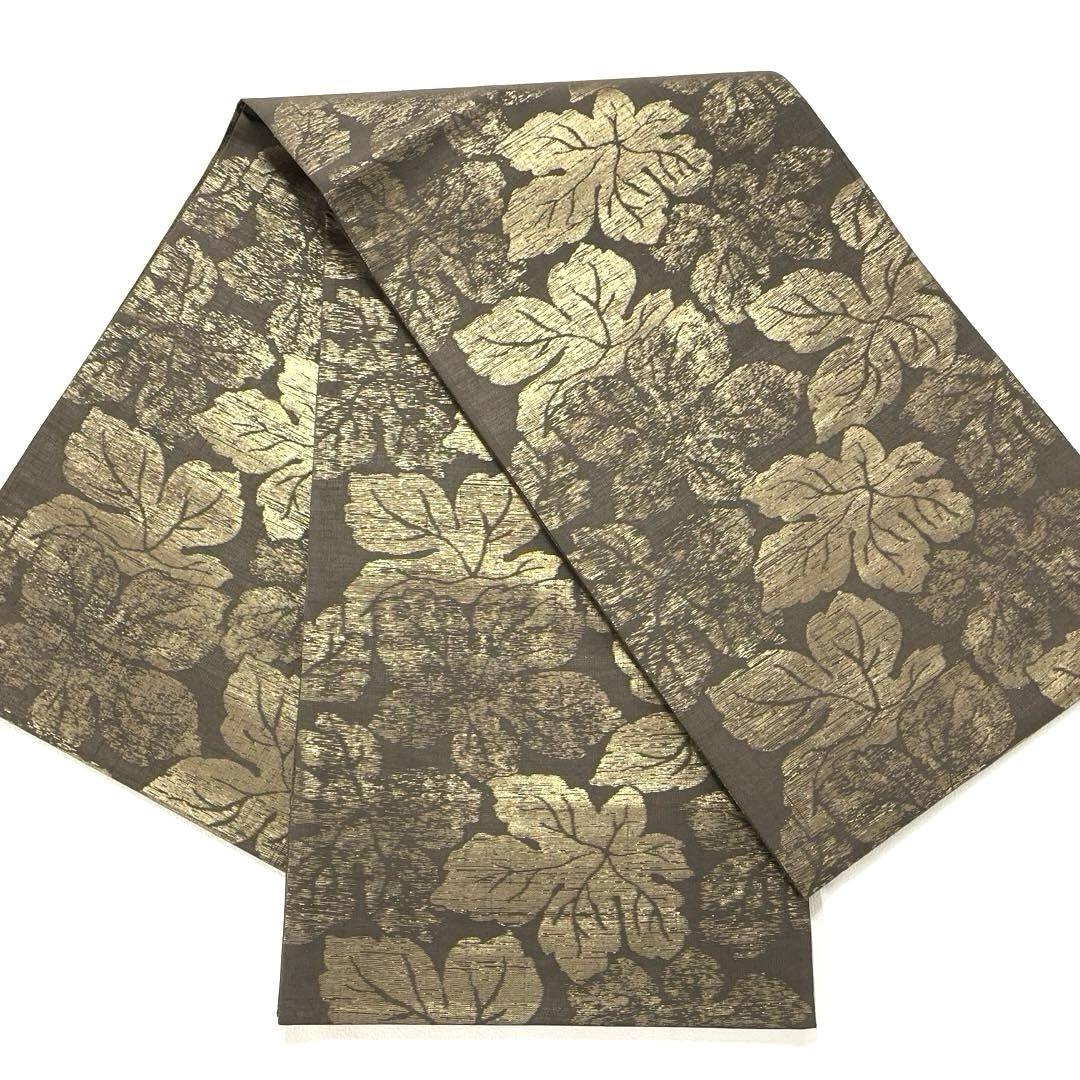 専用帯6262 ●木村工房 高級 正絹 片面全通 リバーシブル 袋帯 紫陽花