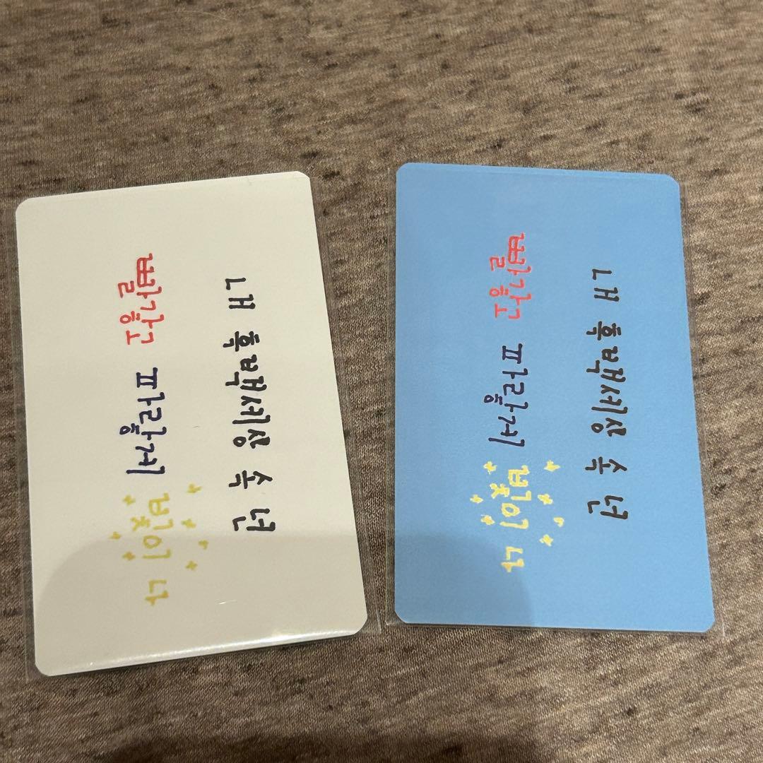 TXT テヒョン　トレカ　セット　cat&dog 特典