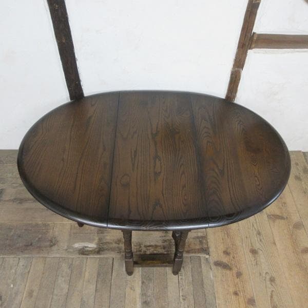 イギリス アンティーク 家具 ゲートレッグテーブル ダイニング 英国 6973d