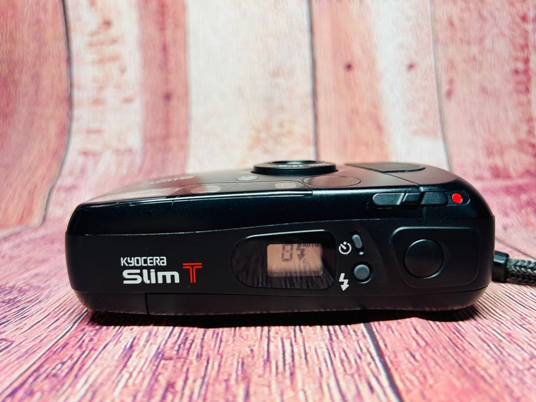 KYOCERA 京セラ Slim T ブラック フィルムカメラ