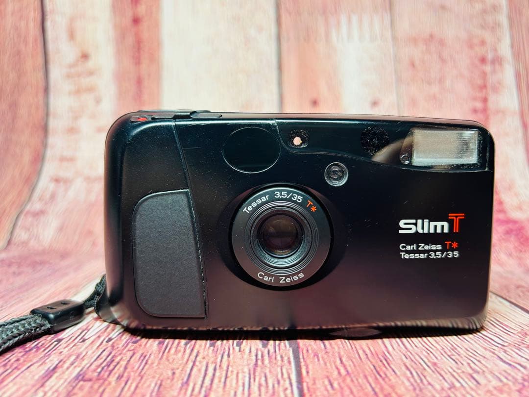 KYOCERA 京セラ Slim T ブラック フィルムカメラ