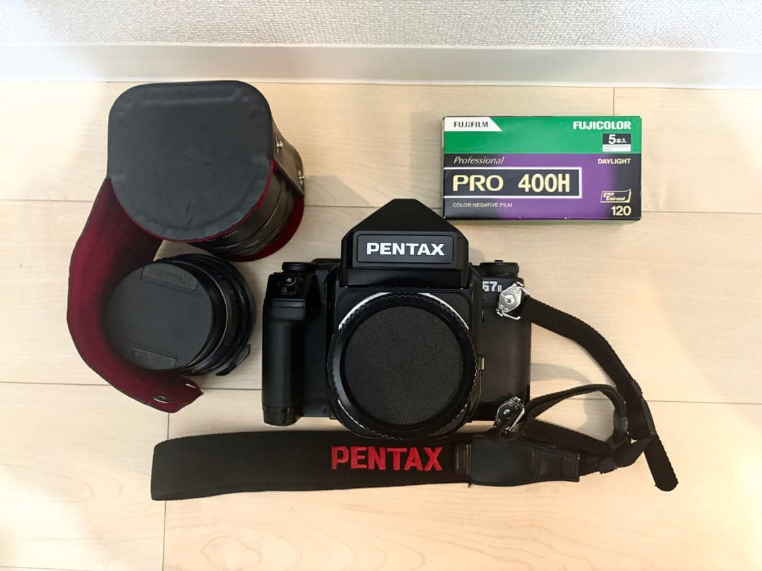 PENTAX 67IIボディ+レンズ 中判フィルムカメラ　※24時間限定価格