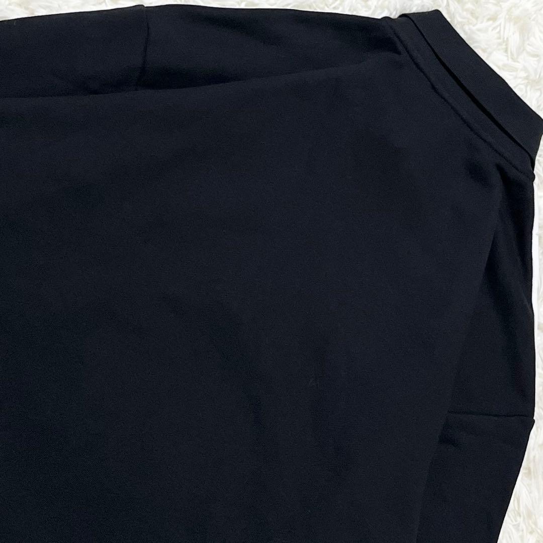 アディダス ハーフジップスウェット センタートレフォイルロゴ刺繍 3XL 黒