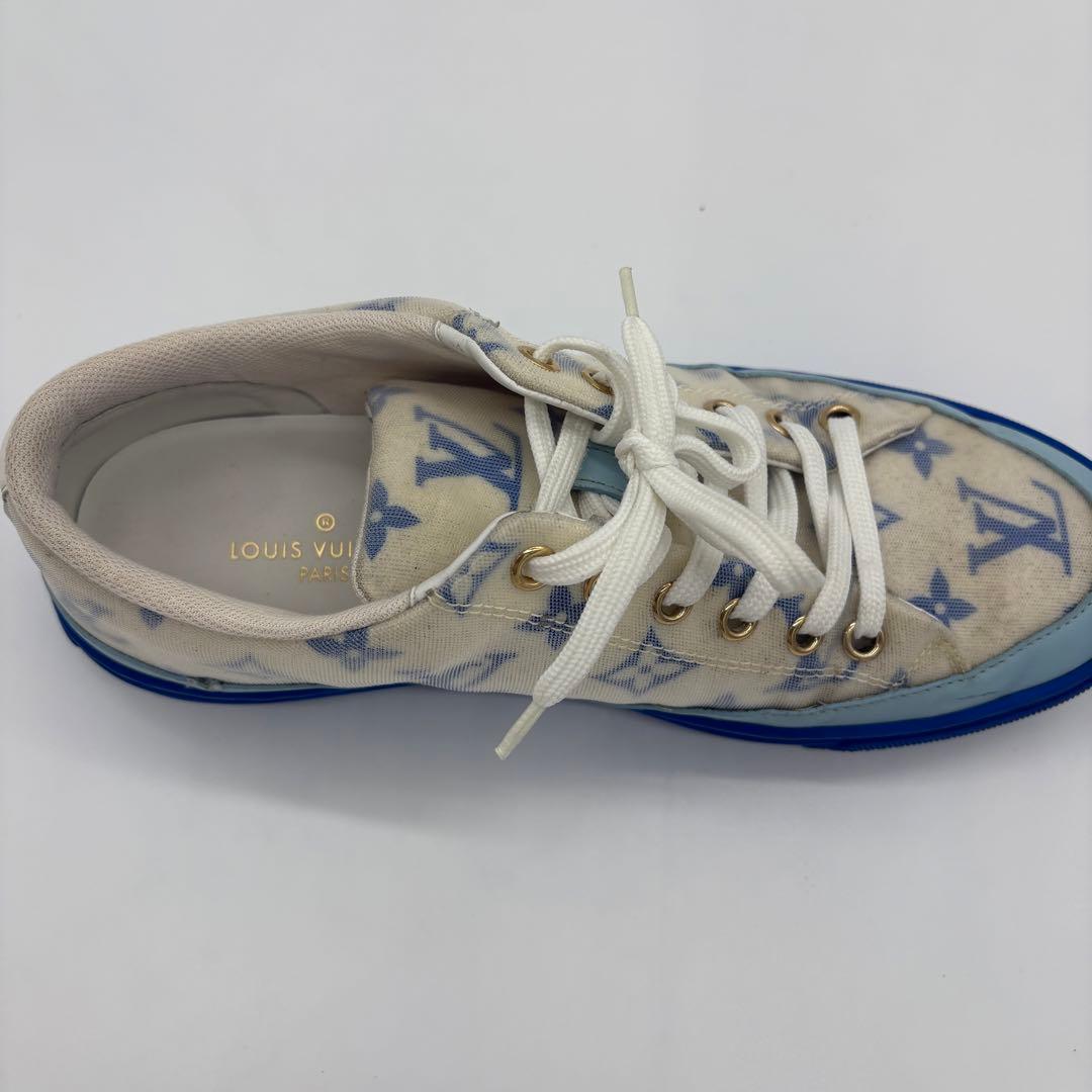 PHS LOUIS VUITTON スニーカー モノグラム ブルー