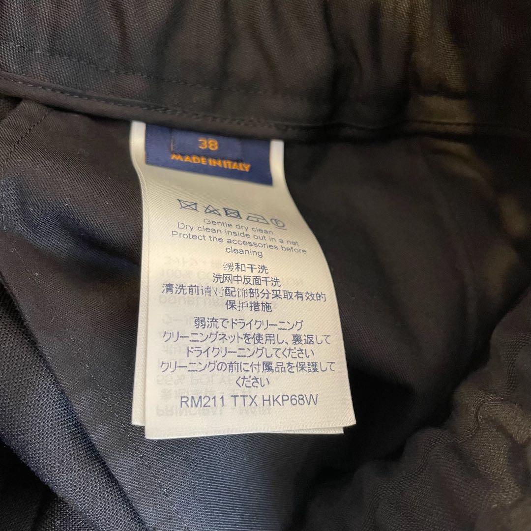 ルイヴィトン テーラードハーフパンツ 黒 RM211 TTX HKP68W 38