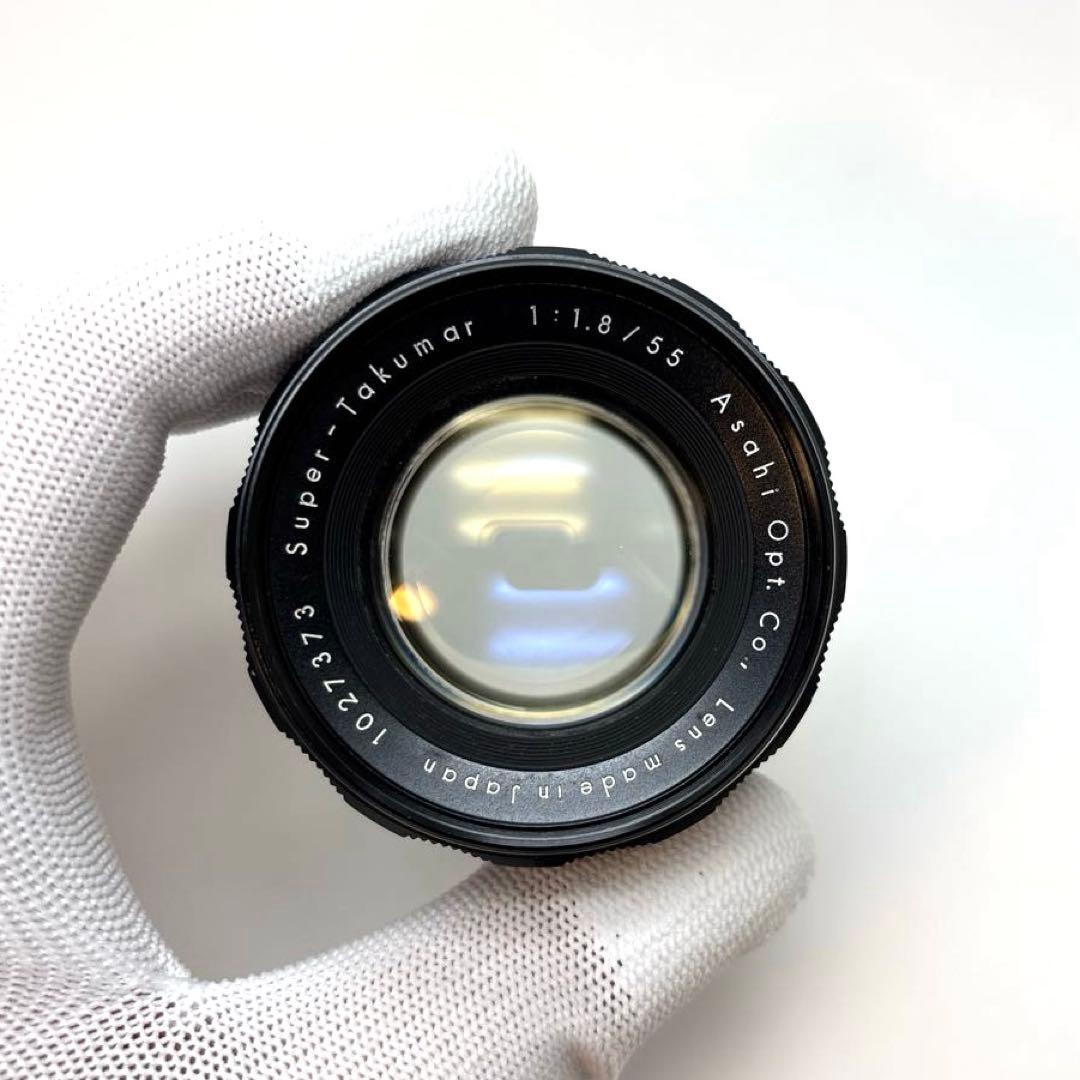 【美品】Super Takumar 55mm f1.8 前期型　m42マウント