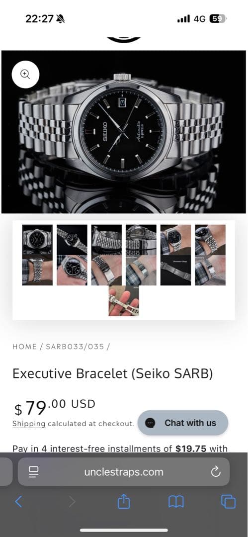 M*o様 UNCLE Seiko SARB033 035 エグゼクティブ ジュビ