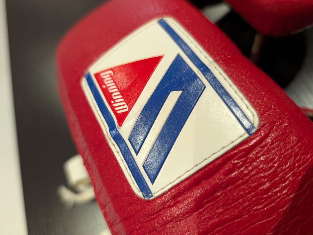 Winning　ボクシングヘッドギア　赤　Lサイズ