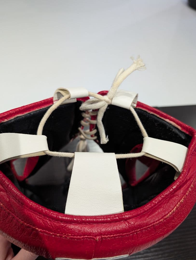 Winning　ボクシングヘッドギア　赤　Lサイズ