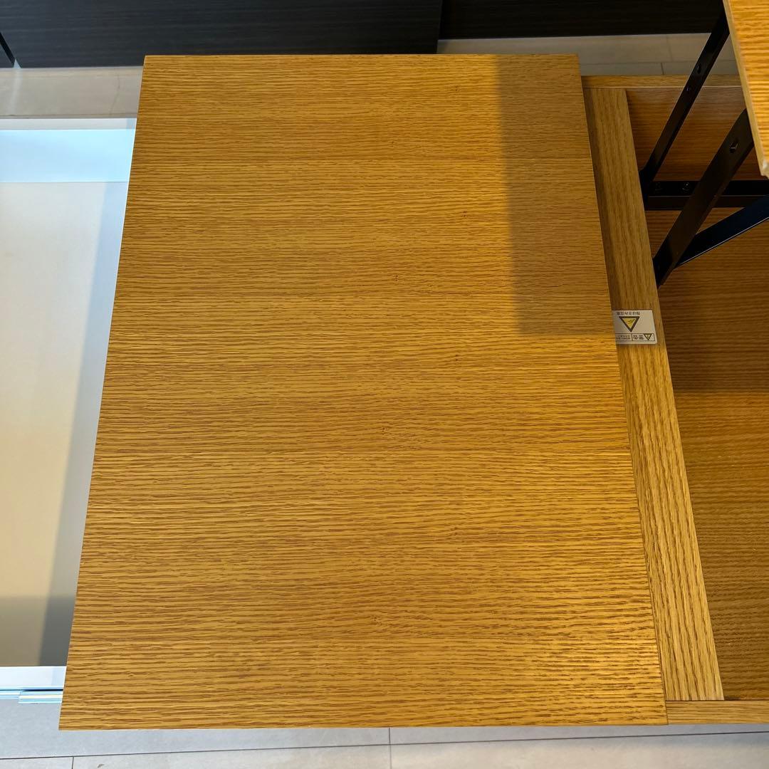 ニトリ　センターテーブルNヒバリ120 LBR